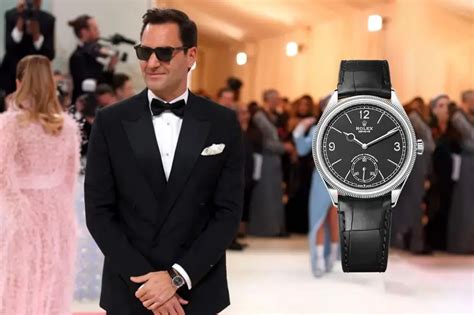 roger federer rolex watch collection|Roger Federer met gala.